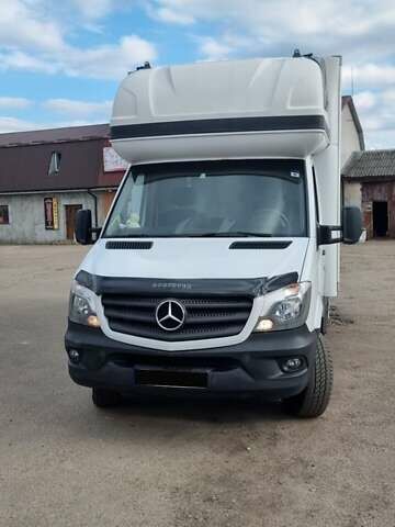 Белый Мерседес Sprinter, объемом двигателя 2.99 л и пробегом 356 тыс. км за 25000 $, фото 1 на Automoto.ua