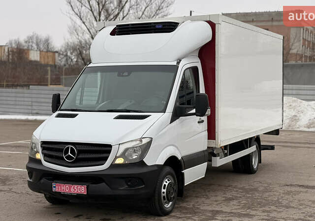 Білий Мерседес Sprinter, об'ємом двигуна 3 л та пробігом 309 тис. км за 33800 $, фото 1 на Automoto.ua