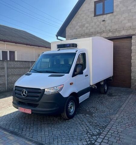 Белый Мерседес Sprinter, объемом двигателя 2.1 л и пробегом 276 тыс. км за 23200 $, фото 1 на Automoto.ua