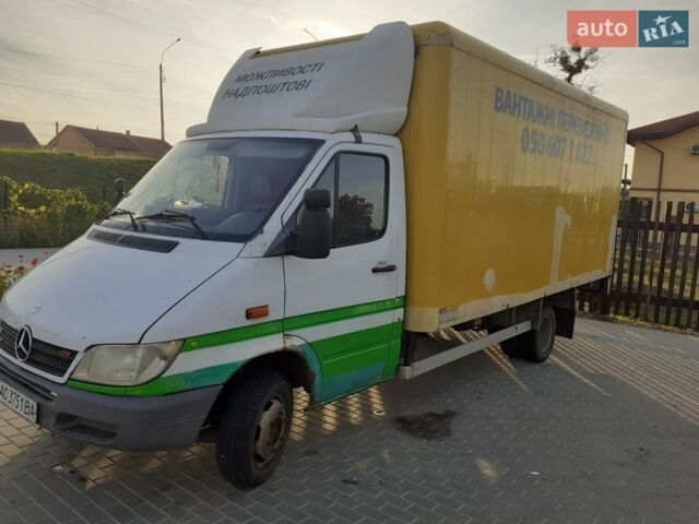 Белый Мерседес Sprinter, объемом двигателя 2.7 л и пробегом 6 тыс. км за 11500 $, фото 1 на Automoto.ua