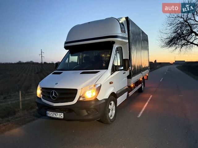 Білий Мерседес Sprinter, об'ємом двигуна 3 л та пробігом 459 тис. км за 12800 $, фото 1 на Automoto.ua