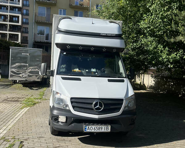 Білий Мерседес Sprinter, об'ємом двигуна 2.14 л та пробігом 588 тис. км за 16500 $, фото 1 на Automoto.ua