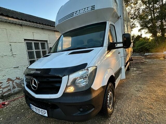 Белый Мерседес Sprinter, объемом двигателя 2.2 л и пробегом 481 тыс. км за 18200 $, фото 1 на Automoto.ua