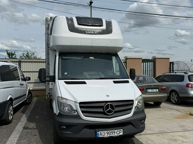 Белый Мерседес Sprinter, объемом двигателя 2.14 л и пробегом 650 тыс. км за 18500 $, фото 1 на Automoto.ua