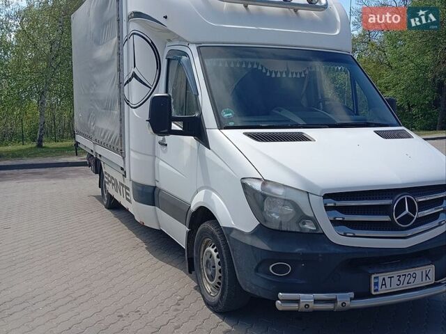 Белый Мерседес Sprinter, объемом двигателя 2.14 л и пробегом 493 тыс. км за 23000 $, фото 1 на Automoto.ua