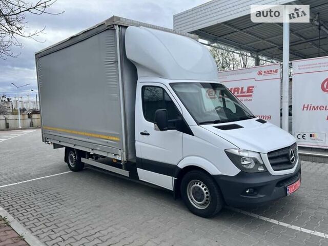 Белый Мерседес Sprinter, объемом двигателя 3 л и пробегом 336 тыс. км за 26990 $, фото 1 на Automoto.ua