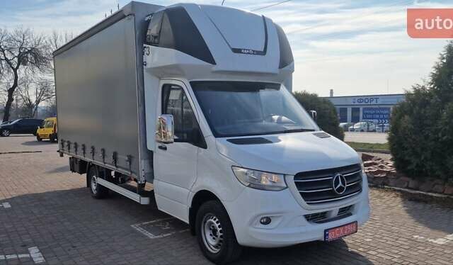 Белый Мерседес Sprinter, объемом двигателя 2.2 л и пробегом 308 тыс. км за 20900 $, фото 1 на Automoto.ua