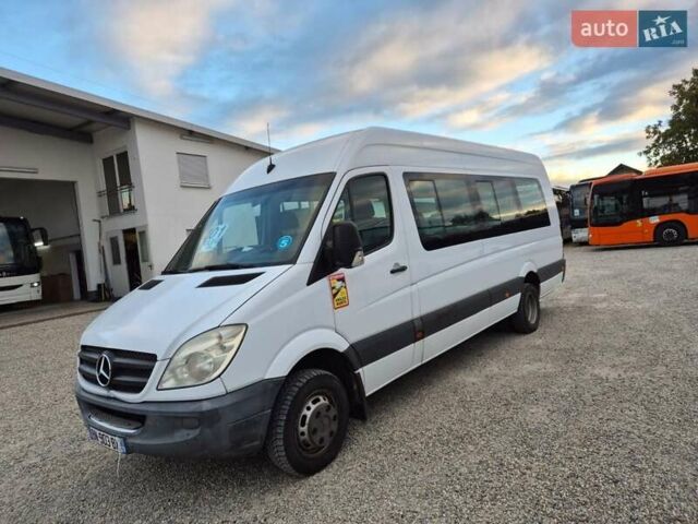 Белый Мерседес Sprinter, объемом двигателя 2.2 л и пробегом 355 тыс. км за 29500 $, фото 1 на Automoto.ua