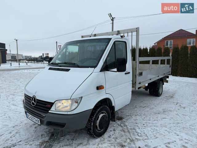 Білий Мерседес Sprinter, об'ємом двигуна 2.1 л та пробігом 275 тис. км за 13500 $, фото 1 на Automoto.ua
