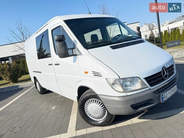 Белый Мерседес Sprinter, объемом двигателя 2.15 л и пробегом 391 тыс. км за 7300 $, фото 1 на Automoto.ua