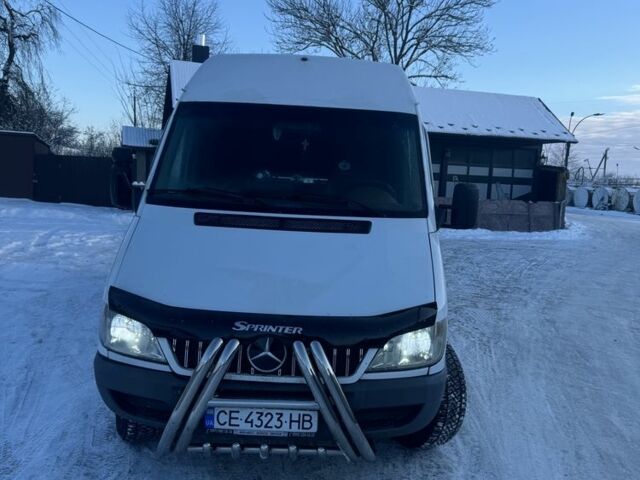 Білий Мерседес Sprinter, об'ємом двигуна 2.7 л та пробігом 3 тис. км за 11500 $, фото 1 на Automoto.ua