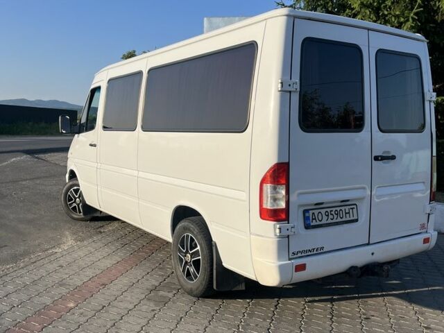Білий Мерседес Sprinter, об'ємом двигуна 2.7 л та пробігом 9 тис. км за 9500 $, фото 1 на Automoto.ua