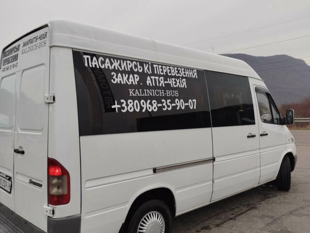 Білий Мерседес Sprinter, об'ємом двигуна 2.15 л та пробігом 380 тис. км за 9500 $, фото 1 на Automoto.ua