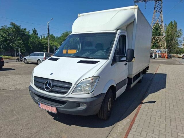 Белый Мерседес Sprinter, объемом двигателя 2.2 л и пробегом 266 тыс. км за 12999 $, фото 1 на Automoto.ua
