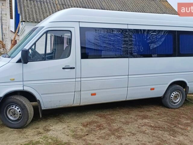 Білий Мерседес Sprinter, об'ємом двигуна 2.9 л та пробігом 821 тис. км за 6800 $, фото 1 на Automoto.ua