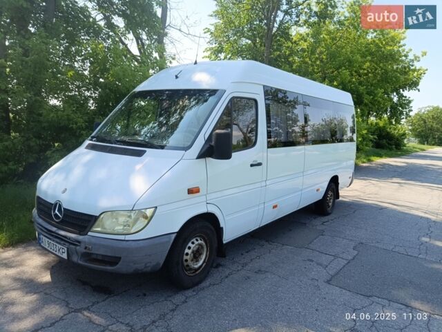 Білий Мерседес Sprinter, об'ємом двигуна 2.15 л та пробігом 200 тис. км за 6900 $, фото 1 на Automoto.ua