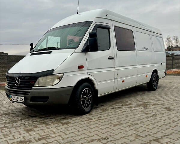Білий Мерседес Sprinter, об'ємом двигуна 2.7 л та пробігом 478 тис. км за 7980 $, фото 1 на Automoto.ua