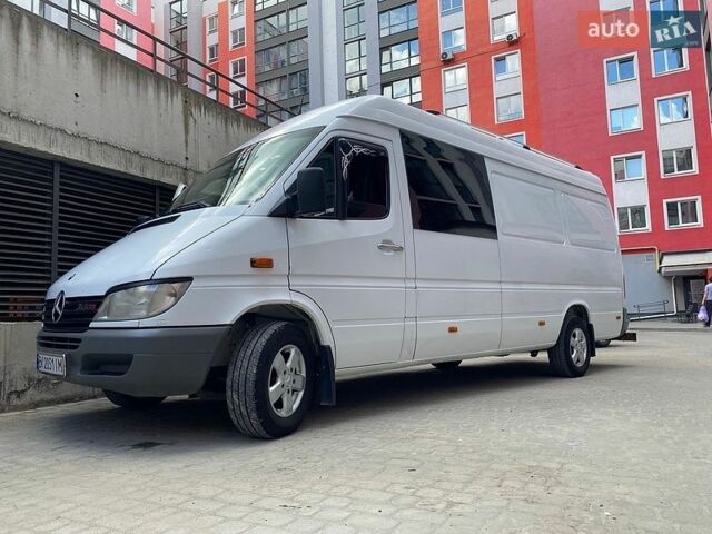 Білий Мерседес Sprinter, об'ємом двигуна 2.1 л та пробігом 280 тис. км за 9500 $, фото 1 на Automoto.ua