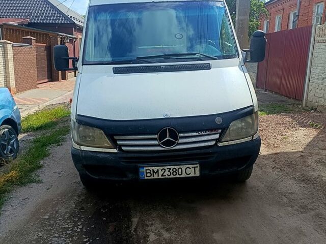 Білий Мерседес Sprinter, об'ємом двигуна 2.7 л та пробігом 100 тис. км за 10000 $, фото 1 на Automoto.ua