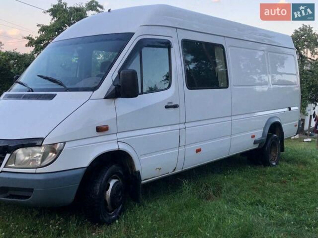 Білий Мерседес Sprinter, об'ємом двигуна 2.1 л та пробігом 442 тис. км за 9300 $, фото 1 на Automoto.ua