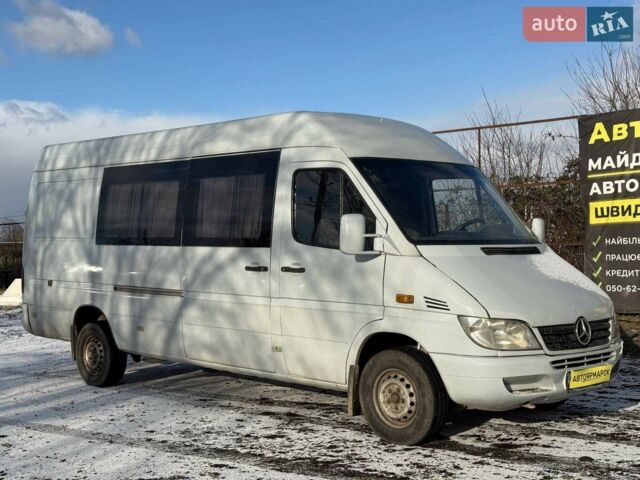 Білий Мерседес Sprinter, об'ємом двигуна 2.7 л та пробігом 829 тис. км за 7590 $, фото 1 на Automoto.ua