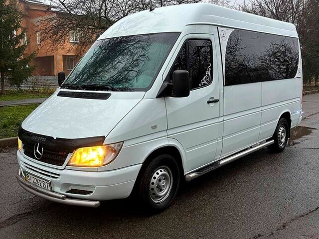 Білий Мерседес Sprinter, об'ємом двигуна 2.7 л та пробігом 645 тис. км за 5800 $, фото 1 на Automoto.ua
