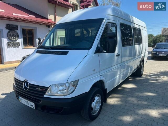 Белый Мерседес Sprinter, объемом двигателя 2.7 л и пробегом 930 тыс. км за 10300 $, фото 1 на Automoto.ua