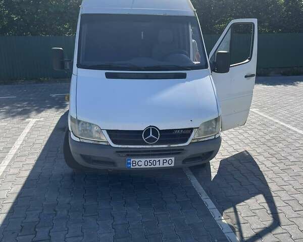 Білий Мерседес Sprinter, об'ємом двигуна 2.2 л та пробігом 864 тис. км за 5700 $, фото 1 на Automoto.ua