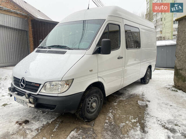 Білий Мерседес Sprinter, об'ємом двигуна 2.2 л та пробігом 281 тис. км за 10600 $, фото 1 на Automoto.ua