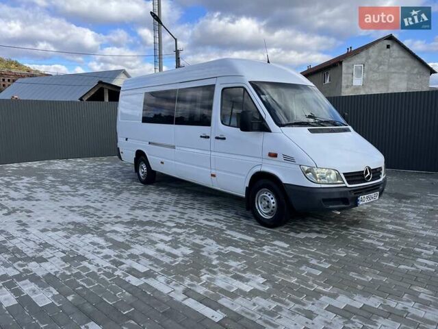Белый Мерседес Sprinter, объемом двигателя 2.1 л и пробегом 612 тыс. км за 9200 $, фото 1 на Automoto.ua