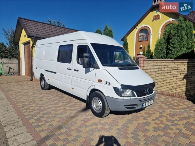 Белый Мерседес Sprinter, объемом двигателя 2.7 л и пробегом 438 тыс. км за 13499 $, фото 1 на Automoto.ua