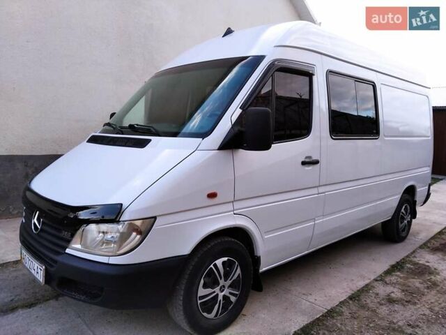 Белый Мерседес Sprinter, объемом двигателя 2.2 л и пробегом 520 тыс. км за 7300 $, фото 1 на Automoto.ua