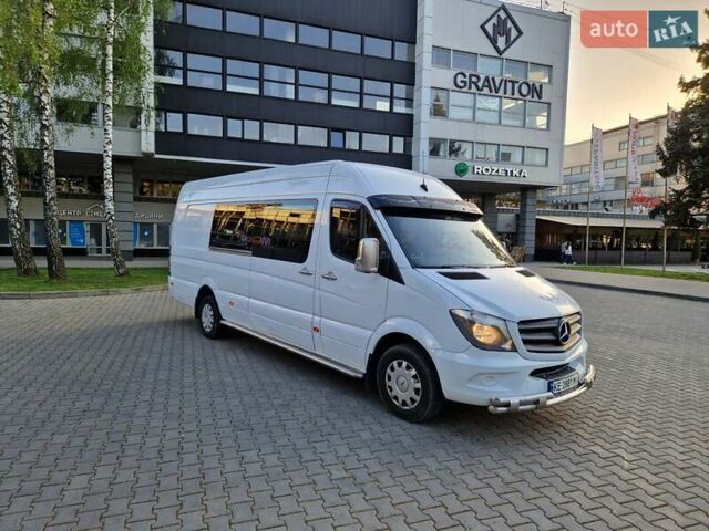 Белый Мерседес Sprinter, объемом двигателя 2.7 л и пробегом 950 тыс. км за 16399 $, фото 1 на Automoto.ua