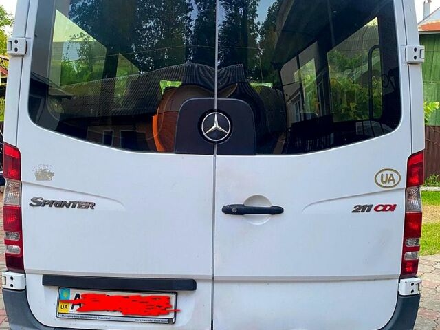 Білий Мерседес Sprinter, об'ємом двигуна 2.1 л та пробігом 308 тис. км за 12250 $, фото 1 на Automoto.ua
