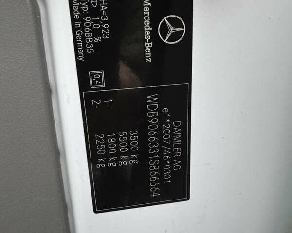 Білий Мерседес Sprinter, об'ємом двигуна 2.14 л та пробігом 515 тис. км за 22500 $, фото 1 на Automoto.ua