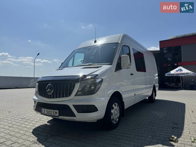 Белый Мерседес Sprinter, объемом двигателя 2.1 л и пробегом 570 тыс. км за 23000 $, фото 1 на Automoto.ua