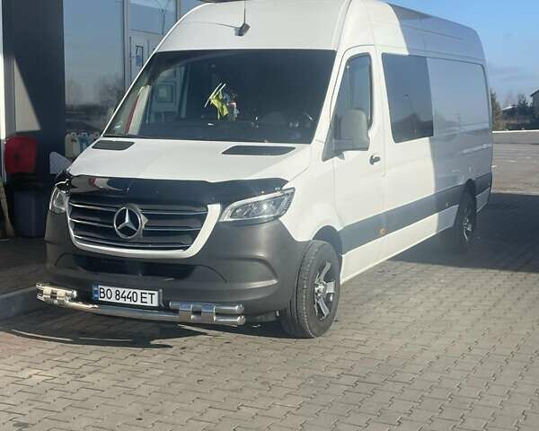 Белый Мерседес Sprinter, объемом двигателя 3 л и пробегом 509 тыс. км за 41500 $, фото 1 на Automoto.ua
