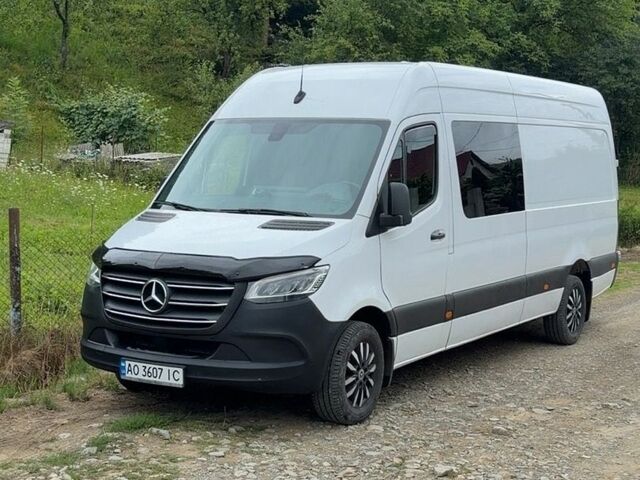 Белый Мерседес Sprinter, объемом двигателя 2.2 л и пробегом 385 тыс. км за 30500 $, фото 1 на Automoto.ua