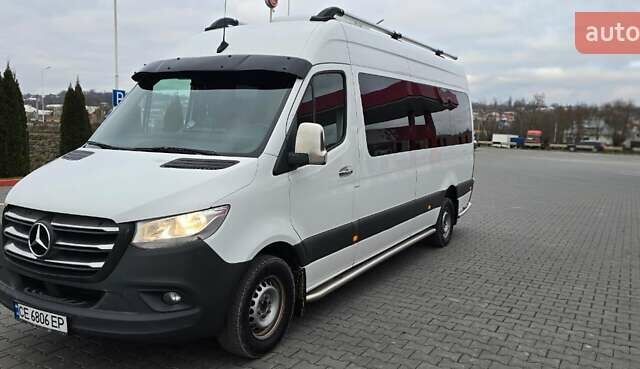 Белый Мерседес Sprinter, объемом двигателя 2.2 л и пробегом 600 тыс. км за 33000 $, фото 1 на Automoto.ua