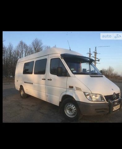 Білий Мерседес Sprinter, об'ємом двигуна 2.7 л та пробігом 1 тис. км за 8100 $, фото 1 на Automoto.ua