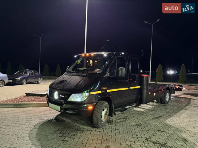Черный Мерседес Sprinter, объемом двигателя 2.69 л и пробегом 370 тыс. км за 18900 $, фото 1 на Automoto.ua