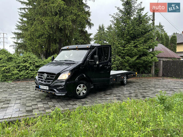 Чорний Мерседес Sprinter, об'ємом двигуна 2.2 л та пробігом 437 тис. км за 24500 $, фото 1 на Automoto.ua
