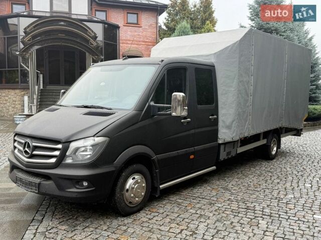 Черный Мерседес Sprinter, объемом двигателя 2.99 л и пробегом 123 тыс. км за 32900 $, фото 1 на Automoto.ua