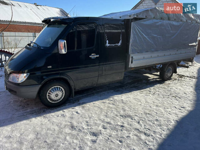 Чорний Мерседес Sprinter, об'ємом двигуна 2.7 л та пробігом 6 тис. км за 16000 $, фото 1 на Automoto.ua