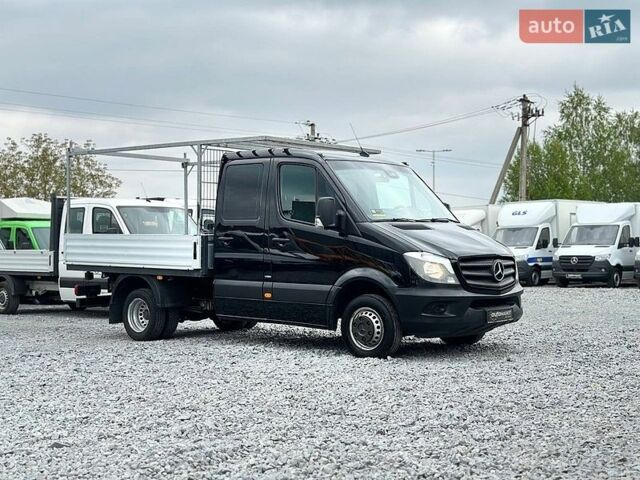 Черный Мерседес Sprinter, объемом двигателя 2.2 л и пробегом 190 тыс. км за 27900 $, фото 1 на Automoto.ua