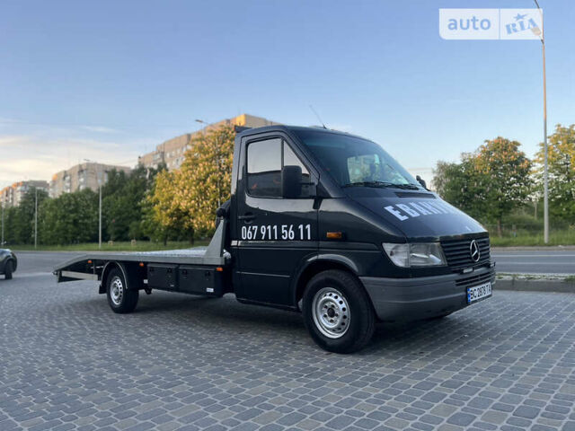 Чорний Мерседес Sprinter, об'ємом двигуна 2.87 л та пробігом 473 тис. км за 14200 $, фото 1 на Automoto.ua