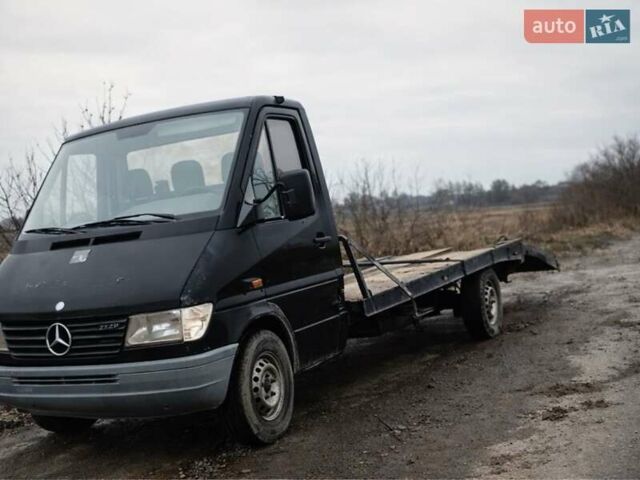 Чорний Мерседес Sprinter, об'ємом двигуна 2.87 л та пробігом 536 тис. км за 5999 $, фото 1 на Automoto.ua