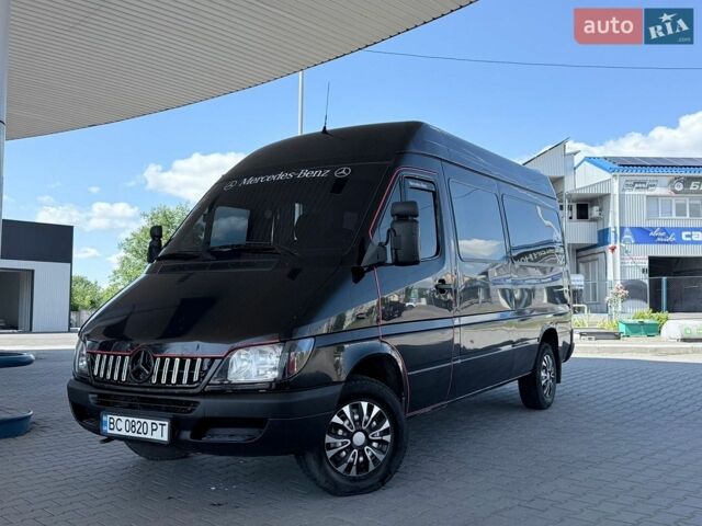 Чорний Мерседес Sprinter, об'ємом двигуна 2.69 л та пробігом 591 тис. км за 6700 $, фото 1 на Automoto.ua