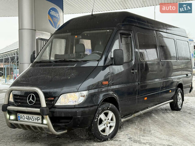 Чорний Мерседес Sprinter, об'ємом двигуна 2.15 л та пробігом 390 тис. км за 7799 $, фото 1 на Automoto.ua