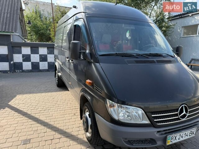 Чорний Мерседес Sprinter, об'ємом двигуна 2.69 л та пробігом 380 тис. км за 10700 $, фото 1 на Automoto.ua
